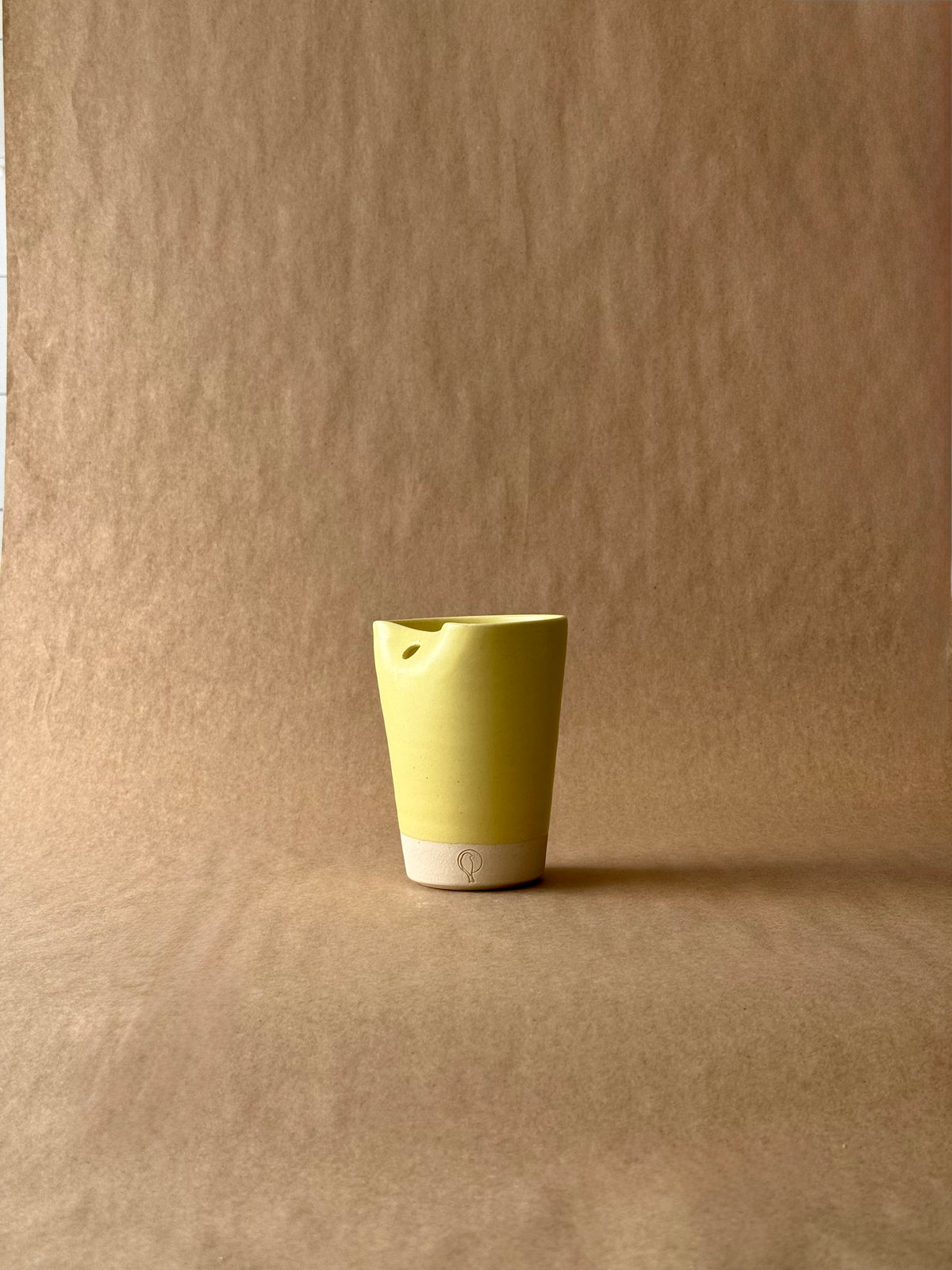 Straw Tumbler in Limoncello