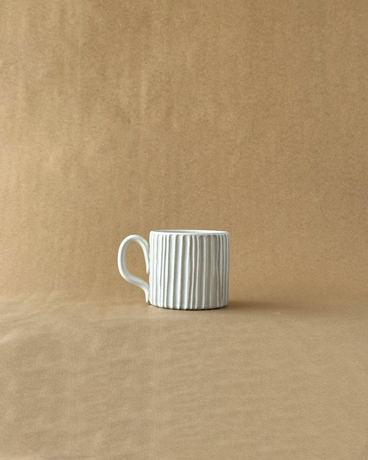 Beatrice Mug in Pearl White