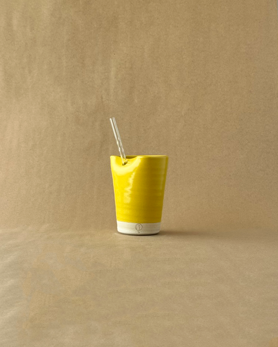 Straw Tumbler in Goldfinch Yellow
